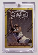 1996-97 Topps Finest Rare Gold Mitch Richmond #139 Gem Mint!