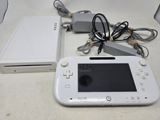 Nintendo Wii U WUP-001 02 8GB White Console System Bundle - Tested