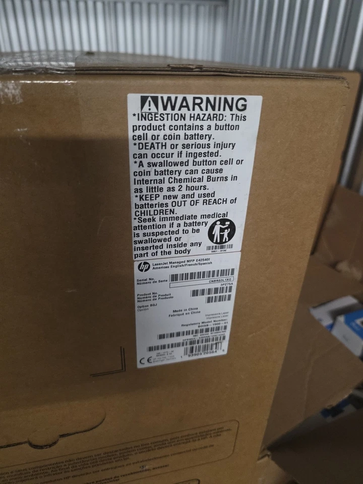 HP LaserJet Managed MFP E42540f All-In-One Laser Printer 3PZ75A w/Toner - Image 2 of 3