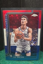 2025-26 Topps Chrome - Tristan da Silva #173 Red White & Blue Refractor