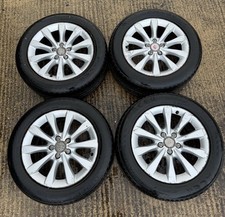 Genuine Audi A6 C7 A7 4G Alloy Wheels 17" 8J ET:39 10-Spoke 4G0601025AG TYRES