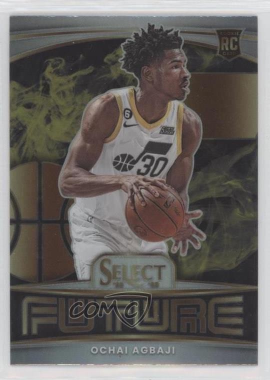 2022-23 Panini Select Select Future Silver Prizm Ochai Agbaji #3 5ub