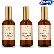 Moroccan Argan Oil 3 Pack 50ml / 1.7 fl oz Each   100 Pure Natural Hair