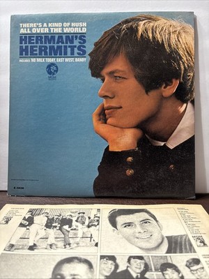 Herman's Hermits ''There's A Kind of Hush...World'' 1967 Pop LP, VG, Mono, MGM NM
