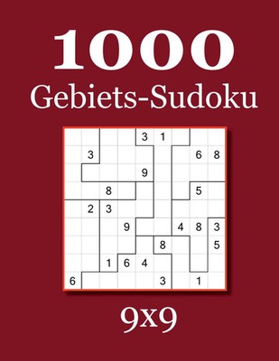 David Badger | 1000 Gebiets-Sudoku 9x9 | Taschenbuch | Deutsch (2015) | 252 S.