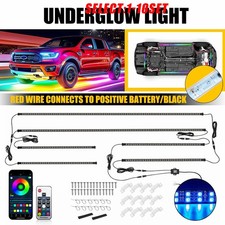 5050 Rgb Led Strip Under Car Tube Underglow Underbody System Neon Lights 6-30x 5050 Rgb Led Strip Under Car Tube Underglow Underbody System Neon Lights 6-30x