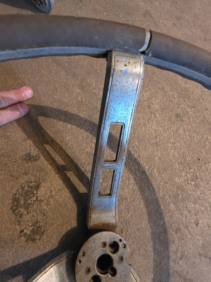 1969 dodge Woodgrain Steering Wheel Charger Roadrunner - Image 3 of 3