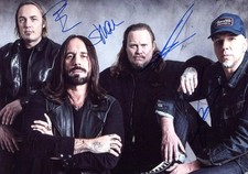 Böhse Onkelz ROCK BAND autographs, In Person signed photo