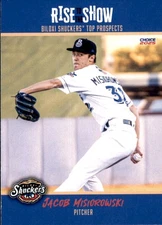 2025 Biloxi Shuckers Rise to the Show Choice 2 Jacob Misiorowski Blue Springs MO