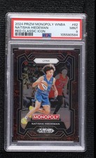 2024 Prizm Monopoly WNBA Classic Icons Red Natisha Hiedeman #62 PSA 9 MINT 1o3x