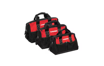 #ad #ad Husky 18 in. 15 in. and 12 in. Tool Bag Combo # HD60258A TH FD $44.93