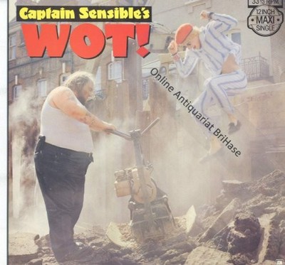 Captain Sensible - Wot! - Used Vinyl Record 7 - K1450z