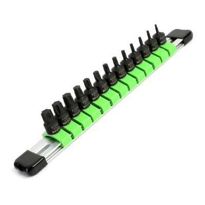 Oemtools 24293 Stubby Torx Bit Socket Set 13 Pc Torx Set 1/4 Drive For Tight
