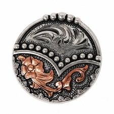 Set of 4 Screw Back Conchos Western Saddle Co618