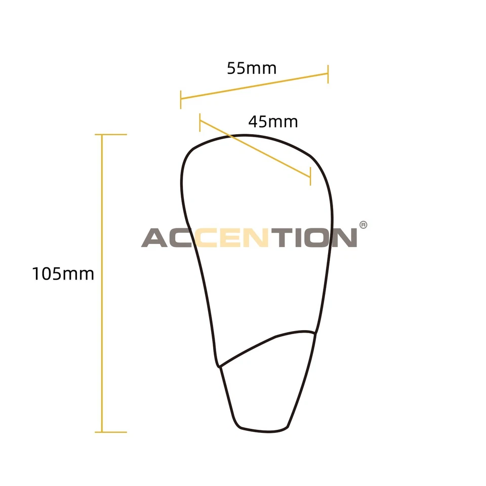 Pomo de cambio de marchas de cuero negro para Nissan X-TRAIL QASHQAI TERRA MURANO NAVARA Foto 2 de 4