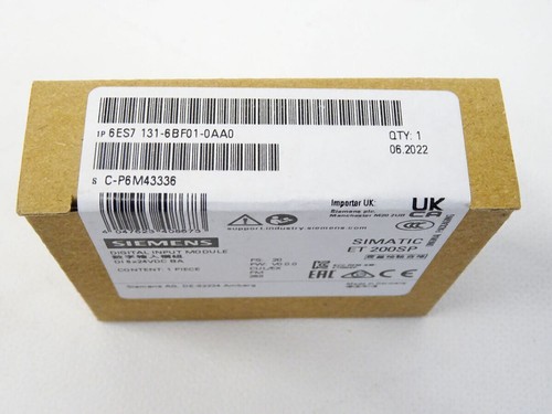 Modulo SIEMENS 6ES7131-6BF01-0BA0 (6ES7 131-6BF01-0BA0) - Nuovo In Scatola Originale - Foto 2