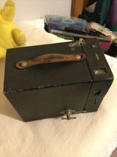 ANTIQUE KODAK 2A MODEL B BROWNIE BOX CAMERA 1897-1916