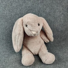 Animal Adventure Bunny Rabbit Plush Rose Pink Floppy Ear Lovey Stuffed Animal