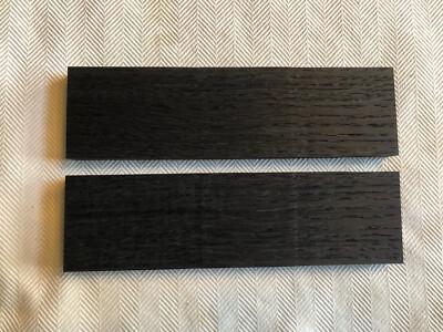 Russian Bog Oak Woodturning/ knife scales block 7260 Years Old