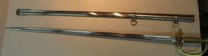 Windlass Model 1840 Non Commissioned Prop Reenactment Officer Sword & Scabbard