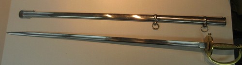 Windlass Model 1840 Non Commissioned Prop Reenactment Officer Sword & Scabbard