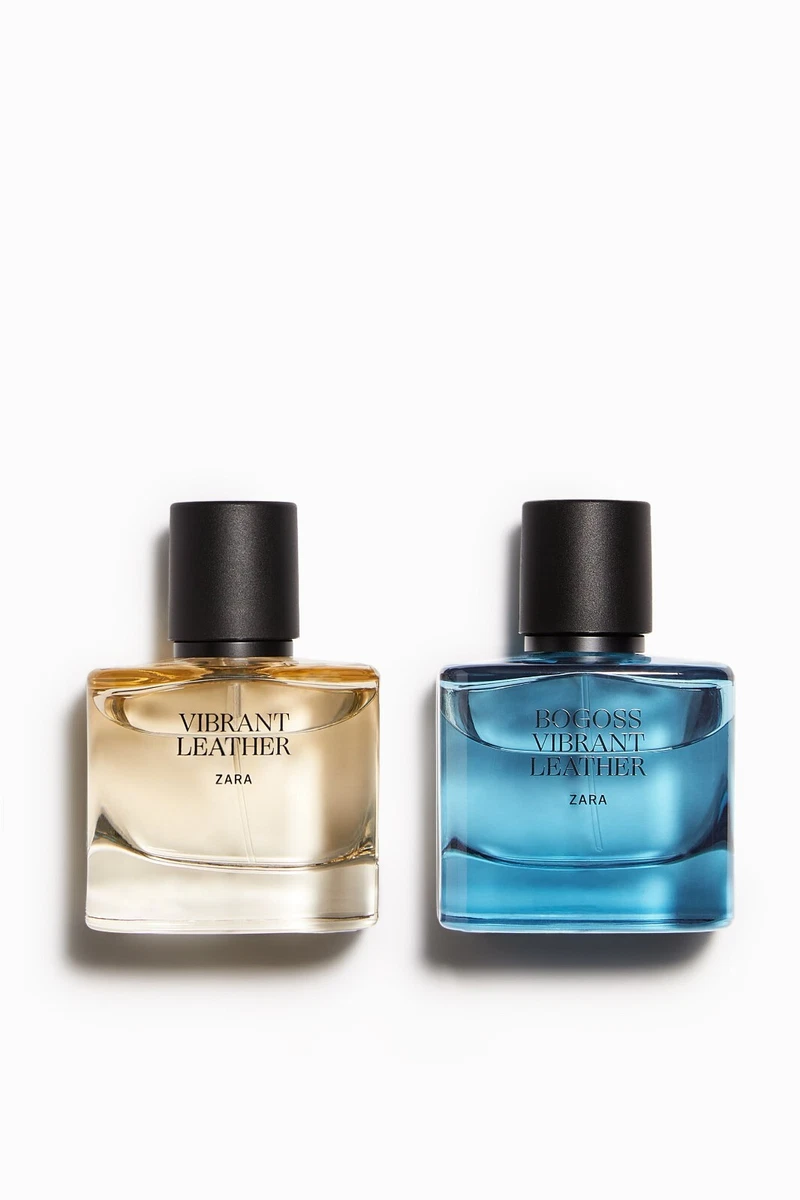 ZARA Vibrant Leather Bogoss Vibrant Leather Eau De Parfum EDP Duo Set 2 x 60ml