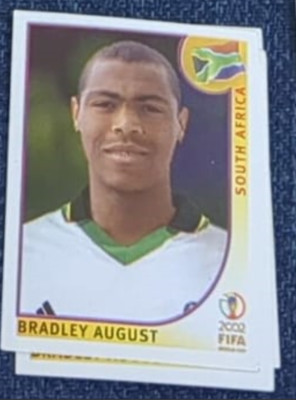 WM World Cup 2002: Bradley August (Sticker 163, Südafrika, ungeklebt)