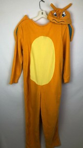 Details About Pokemon Charizard Dragon Jumpsuit Rubies Halloween Costume Kids Large