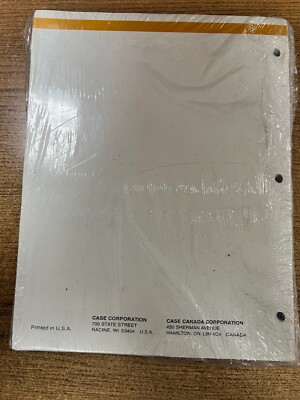 Cased 1840 Uni-Loader Parts Catalog Bur 8-5373 | eBay