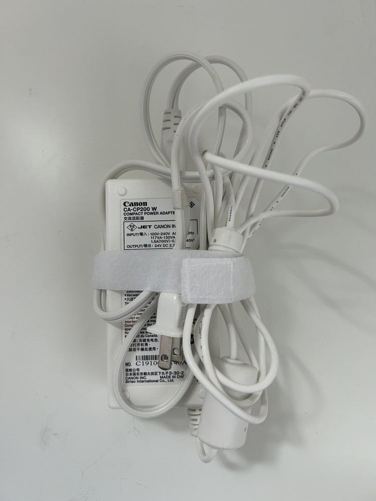 Canon Compact Power Adapter  Canon SELPHY CP760 CP780 Model: CA-CP200