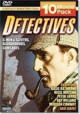 Detectives 10 Movie Pack DVD, 2005, 4-Disc Set NEW
