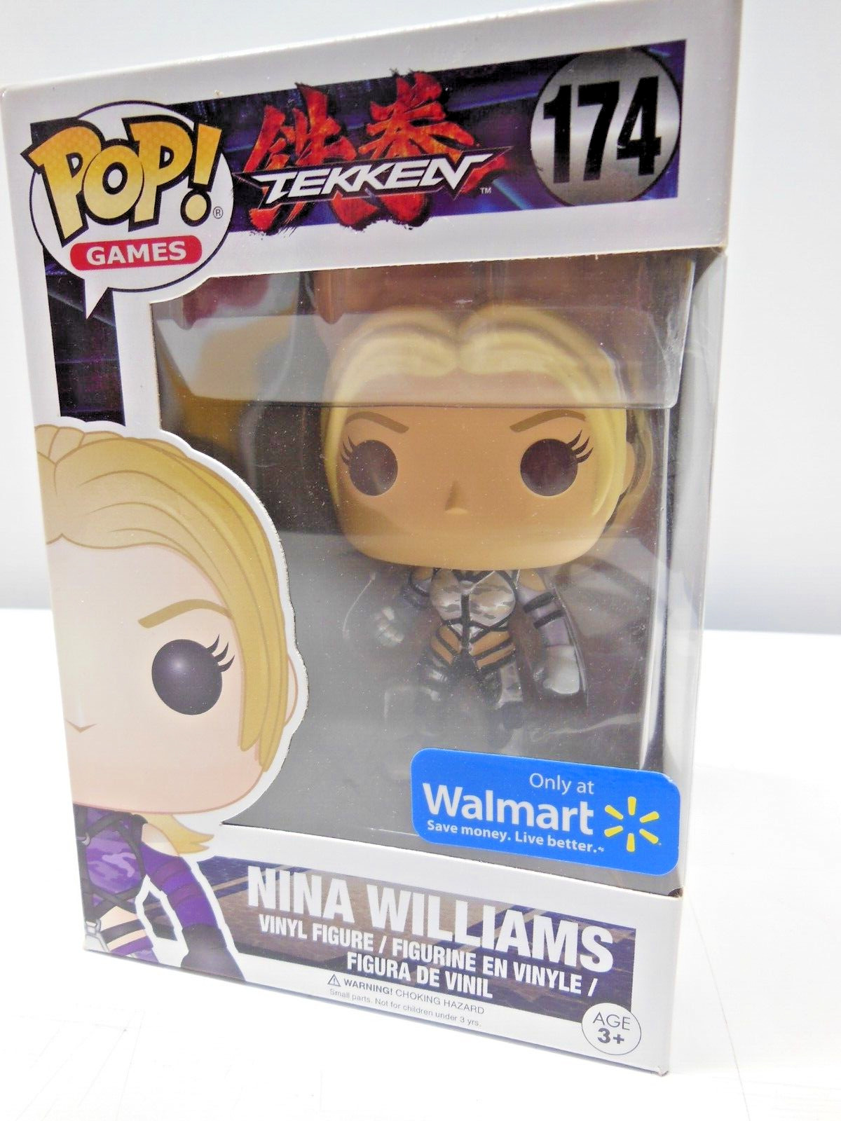 Funko Pop! Vinyl: Tekken - Nina Williams - (Silver) - Walmart (Wmt) (Exclusive)
