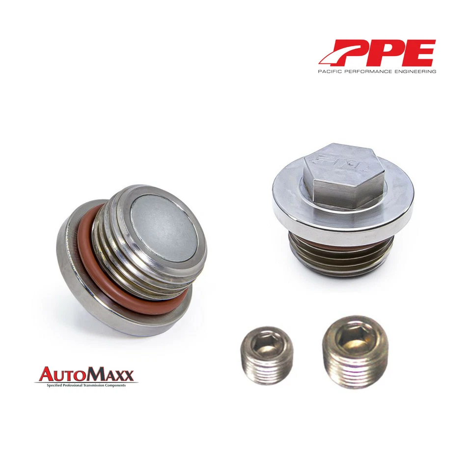 Pan de transmisión de aluminio profundo de alta resistencia PPE 228051010 para modelos Dodge - cepillado Foto 4 de 4