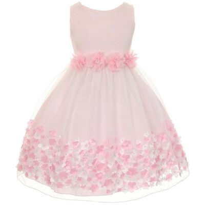 PINK Size 4 Flower Girl Dress Special Occasions Party Bridesmaid Birthday Formal