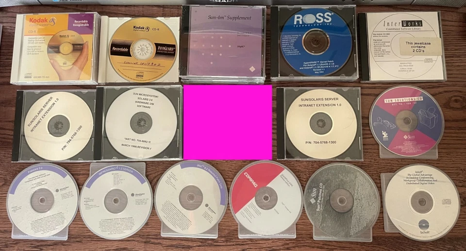 One Sun Microsystems Installation CD, You Pick One CD from the Pictures, Solaris - Image 4 of 4