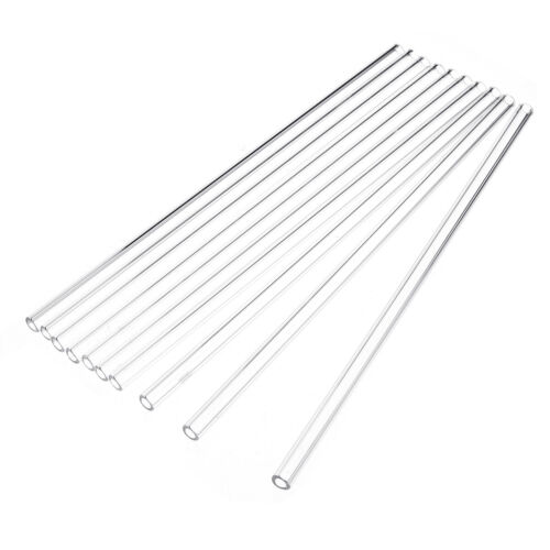 10/20Pcs 400mm Length 10mm 2mm Wall Borosilicate Glass Blowing Tubes Lab Blow AU - Picture 10 of 14