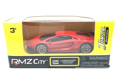Lamborghini Aventador SV Coupe Red RMZ City Metal 1/64 (3