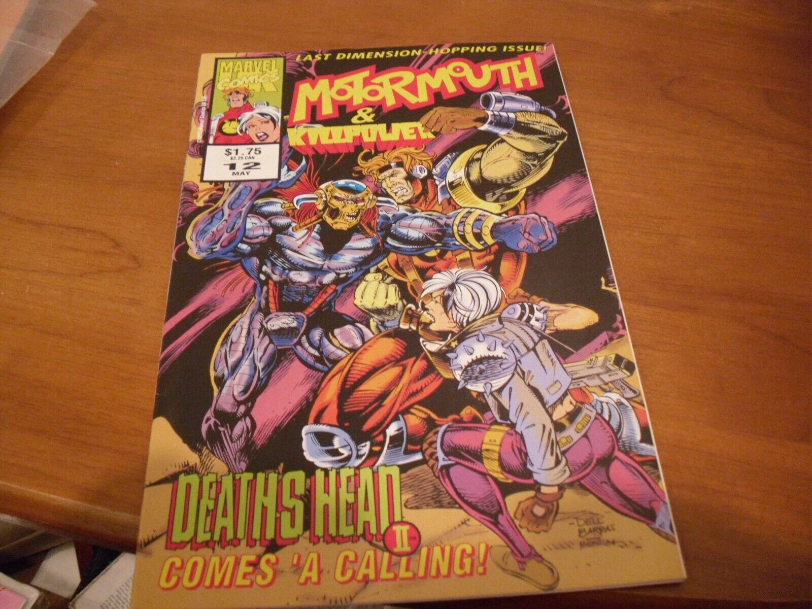 Motormouth #12 Marvel UK | Last Issue - Death's Head II - Killpower -   BT