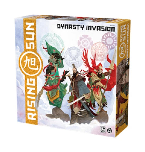 Dynasty Invasion Expansion Rising Sun Board Game CMON NIB