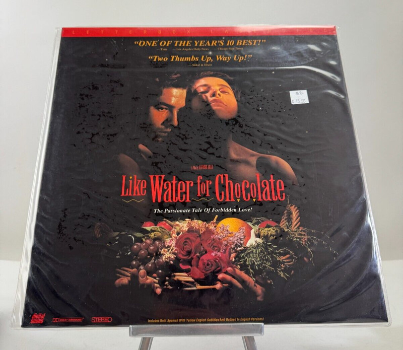 VTG Like Water For Chocolate Letterbox Laserdisc DS69