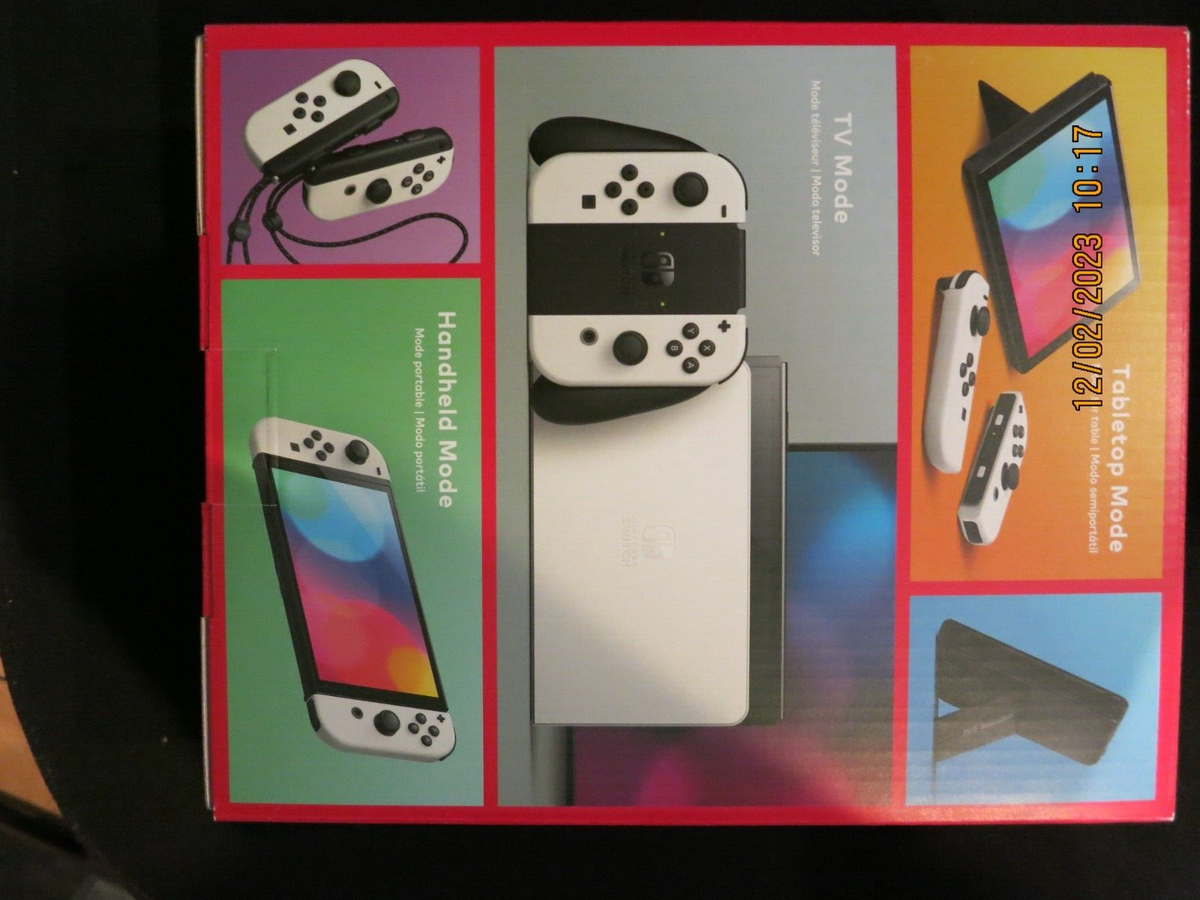 BRAND NEW Nintendo Switch OLED Model 64GB (White Joy-Con, White