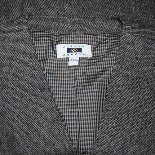 Joseph Abboud Men's XXL Wool Blend Vest Waistcoat Beige - 第 4/8 張圖片