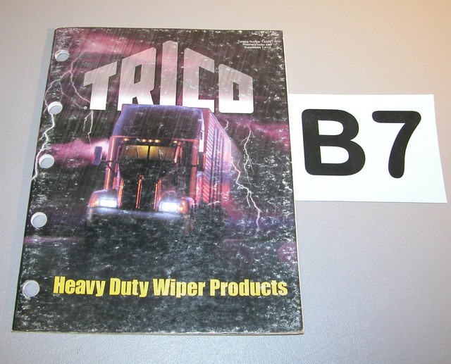 2003 Trico Heavy Duty Wiper Products Parts Catalog T4304 B7 eBay