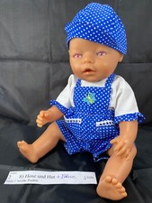 selbst genähte Puppenkleidung für Baby Born, nach BURDA Schnittmuster 2 8)
