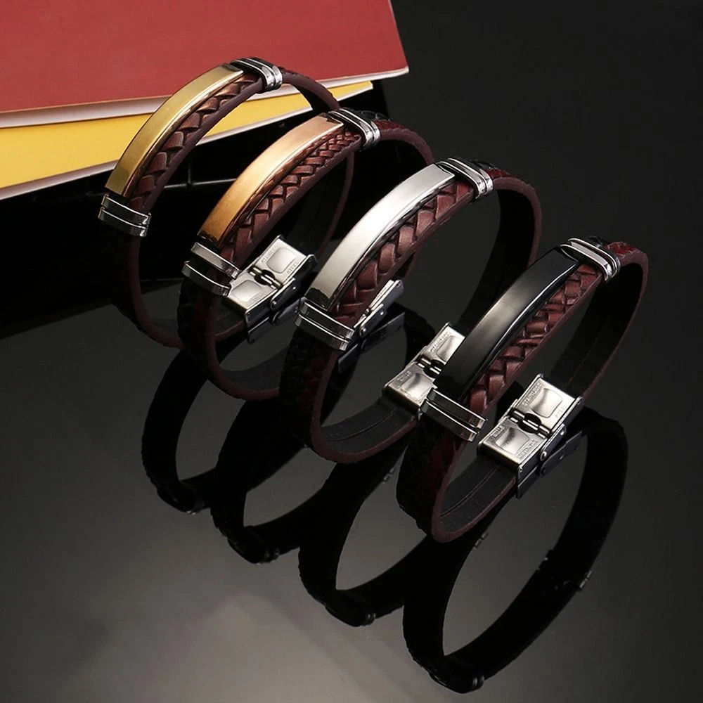 Bandage Woven Couple Bracelets Korean Bangles Women Wristbands Men