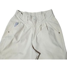 Vintage Cherokee Pants Womens Size 12 Khaki High Waist Rise Mom Made in USA