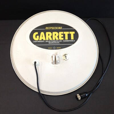 GARRETT  DEEPSEEKING Lightweight Submersible Search Coil Foam Filled 12 Inch