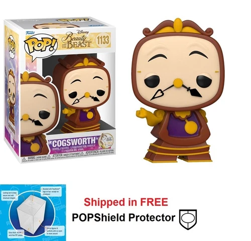 Funko POP Disney Beauty & The Beast Cogsworth #1133