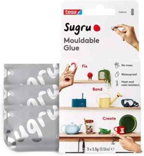 Sugru by Tesa - All Purpose Super Glue, Moldable Craft Glue for Indoor  Outdoor