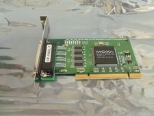 MOXA CP-104UL-T 4 PORT RS-232 UNIVERSAL LOW PROFILE PCI COMMUNICATION BOARD